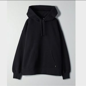 Aritzia TNA cozy fleece boyfriend oversized hoodie